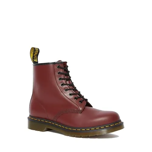 Dr. Martens Herren bovver boots - Blau, 36 EU, hochwertiges Glattleder für stilvollen Komfort