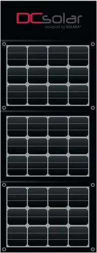 Solara Solarmodul DCSolar Power Move 120Wp - Faltbares Solarmodul für Yachten und Outdoor-Einsätze. Hoher Energie-Output durch monokristalline Zellen, leicht und robust im Design. Ideal für mobile Anwendungen und einfach zu installieren.