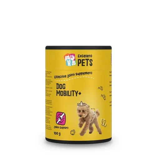 Excellent Pets Dog Mobility+ 100 g - Ergänzungsfuttermittel für Gelenke & Sehnen