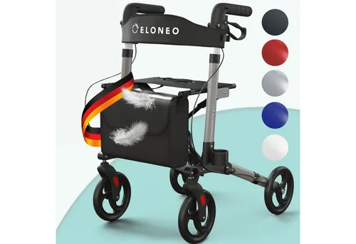 ELONEO Leichter und Faltbarer Rollator für Senioren