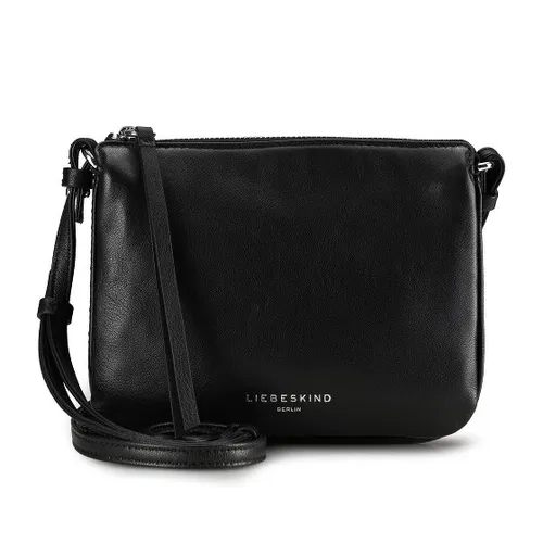 Liebeskind Nina Mini Bag Umhängetasche Leder 18 cm schwarz TAS053696