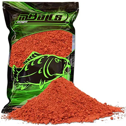 Angel-Berger Magic Baits Method Feeder Mix 1Kg Angelfutter (Robin Red, 1 Kg)