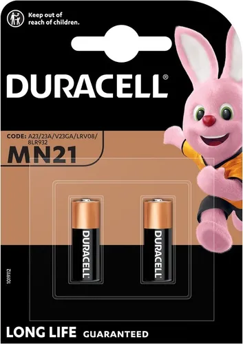 Duracell Long Lasting Power MN21 Batterien, 12 V, 2 Stück von Duracell