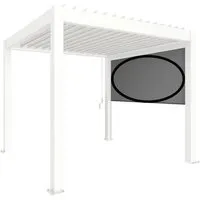 Biohort Sonnenschutzrollo Elektrisch 3 m Weiß