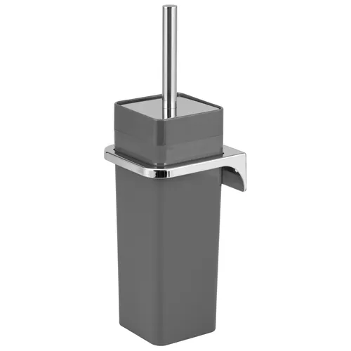 bremermann WC-Garnitur Savona mit Wandhalterung - WC-Bürsten & Halter mit hygienischem Edelstahlgriff, platzsparender Wandmontage und elegantem Design – ideal für ein stilvolles Badezimmer!