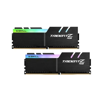 G.Skill TridentZ RGB Series - AMD Edition - DDR4 - Arbeitsspeicher mit 32 GB RAM, optimiert für AMD-Systeme, bietet beeindruckende RGB-Beleuchtung und hohe Leistung mit 3200 MHz Taktfrequenz.