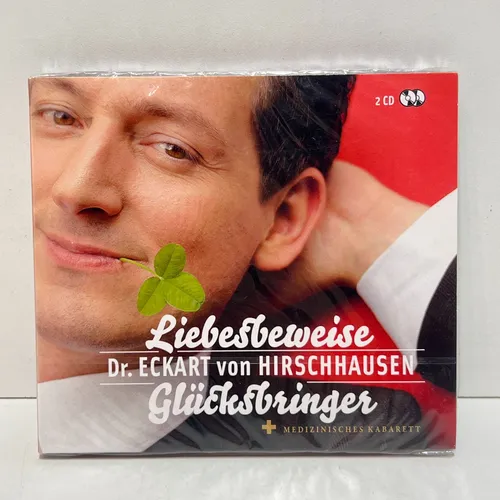 CD Hörbuch Liebesbeweise Glücksbringer - Dr. Eckart von Hirschhausen  NEU #6383