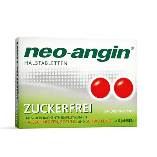 Neo-Angin Halstabletten Zuckerfrei 24 ST von Neo-Angin