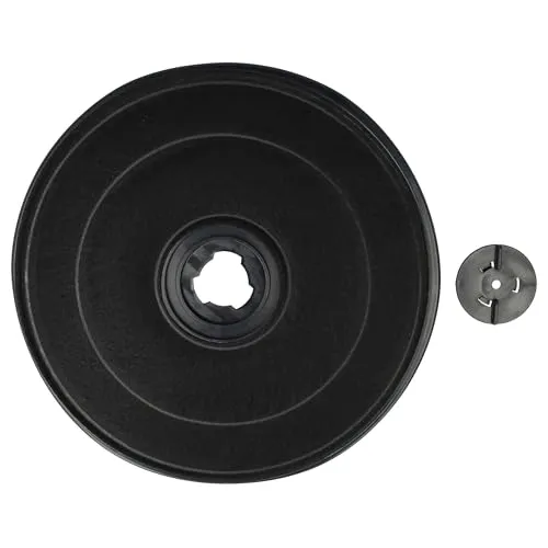 vhbw Aktivkohlefilter kompatibel mit Bosch DUL62FA20/02, DUL62FA21/01, DUL62FA21/02, DUL62FA50/01, DUL62FA50/02 Dunstabzugshaube - 23 cm