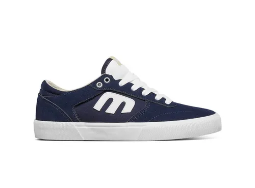 Etnies Herren Skateschuh WINDROW VULC - Größe 42.5, Navy/Tan/White - Sneaker mit Force Shield-verstärktem Obermaterial für optimalen Halt und Komfort, ideal für den Alltag und stylisch kombinierbar.
