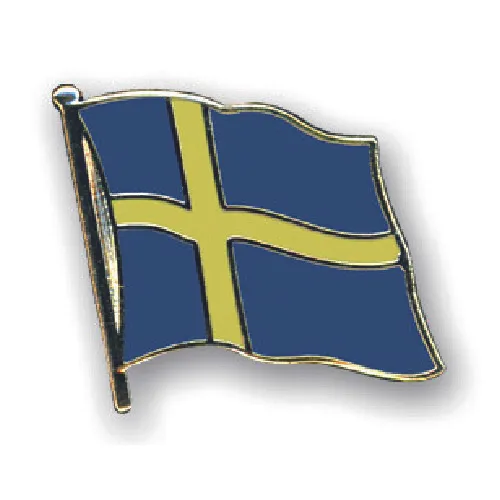 Flaggen-Pin vergoldet Schweden von Everflag