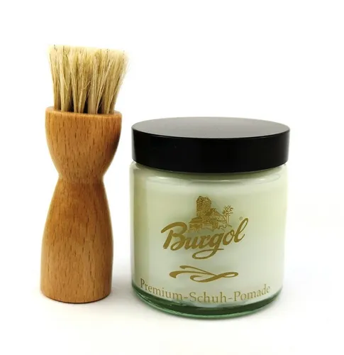 Burgol Erdschachtverlängerung Schuhpflegeset mit Burgol von Burgol