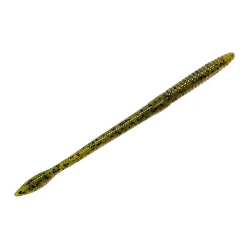 Strike King 12,5cm Finesse Worm - 15 Gummiwürmer, Strike King Farbe:Dirt