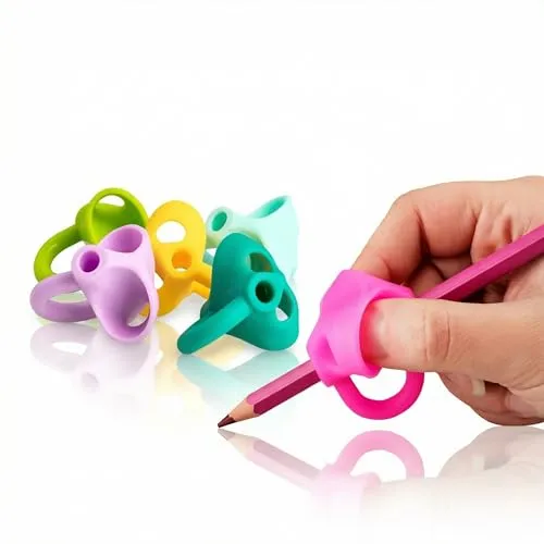 Ergonomische Schreibhilfe für Kinder und Erwachsene – 6 Stiftgriffe zur richtigen Stifthaltung