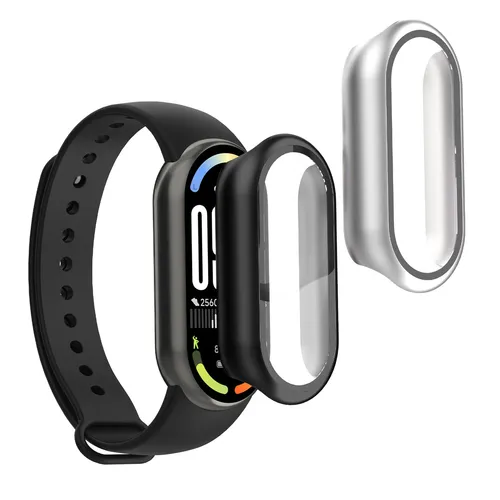 2x Glas Hülle für Xiaomi Mi Band 10 Smart Band 10 Schutzhülle