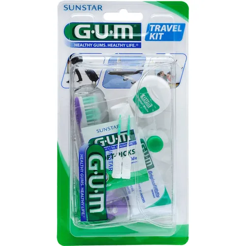 SUNSTAR Deutschland GmbH GUM Original White Travel Kit Reiseset