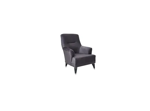 Luxus Polstersessel für modernes Wohnzimmer - Eleganter Sessel für Erwachsene mit weicher Polsterung und Holzgestell. Ideal für stilvolle Akzente im Wohnzimmer. Maße: 85 x 85 x 97 cm, Sitzhöhe: 43 cm, Sitztiefe: 60 cm.