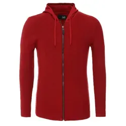 Tazzio Strickjacke D406 Cardigan mit Kapuze L