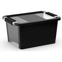 PROREGAL Aufbewahrungsbehälter STORAGE 11L Schwarz - Praktischer Aufbewahrungsbehälter mit 11 Litern Volumen. Robust, stapelbar und vielseitig einsetzbar – ideal für die Organisation von Raum und Transport. Leicht zu reinigen und perfekt kombinierbar.