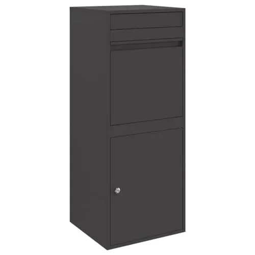 Briefkästen Schwarz von vidaXL