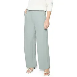 zero Damen Stoffhose 28 Inch 42, Silver Blue von Zero