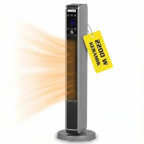 Hecht Heizlüfter Keramik 3611 2in1 Ventilator, 2200 W von Hecht