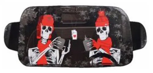 OKCars Winter Frontscheibenabdeckung Skelett von OKCars