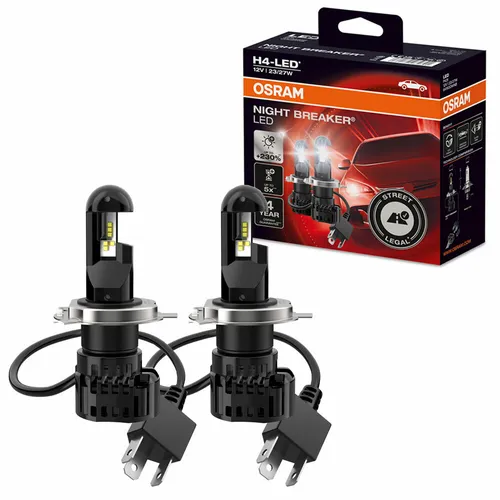ORIGINAL OSRAM LED Night Breaker H4 – Zulassung Deutschland (ABG)