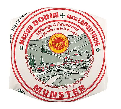 Dodin Munster AOP 500 g französischer Weichkäse 50%
