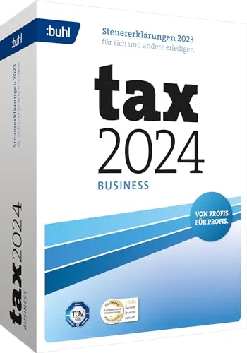 Tax 2024 Business für Steuerjahr 2023 – 100 Abgaben von Buhl Data Service