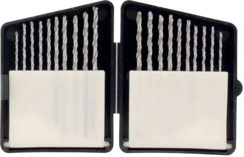 Donau Elektronik HSS225 HSS Metall-Spiralbohrer-Set 20teilig 1.3 mm, 1.4 mm, 1.5 mm, 1.6 mm, 1.8 mm, 2 mm, 2.2 mm, 2.3 mm, 2.4 mm