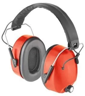 Connex Kapselgehörschutz COXT938709 - Elektronischer Gehörschutz in Rot/Schwarz - Arbeits- & Schutzkleidung mit verstellbarem Bügel und einem Signal-Rausch-Verhältnis von 27 dB für optimalen Schutz bei Lärm.