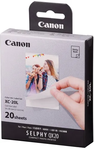 Canon Fotopapier-Set XC-20L 5,4 x 8,5 cm von Canon