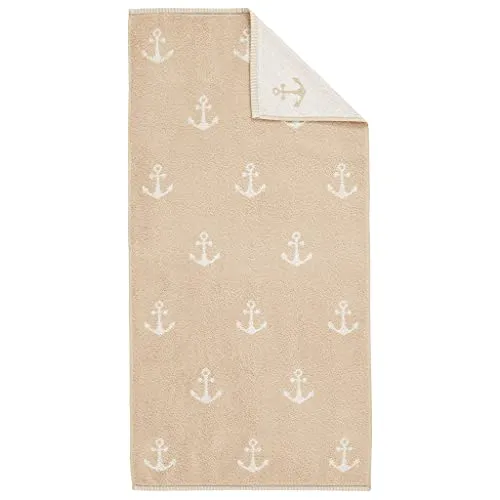 Dyckhoff Handtuch Maritim 'Nautic' 50 x 100 cm Greige