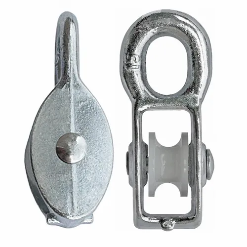 Seilrolle 15 mm Drahtseilblock Umlenkrolle Blockseilrolle Blockrolle