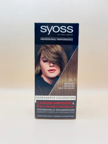Syoss Professional Performance Haarfarbe 6_1 Natürliches Dunkelblond, 1 St