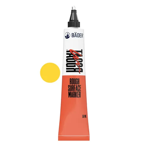 Lackfabrik Bäder TAGGR® Rough Surface Marker Solvent-based Gelb