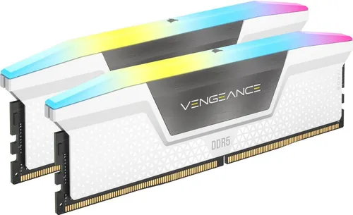 Vengeance RGB DIMM 64 GB DDR5-5200 Dual-Kit - Arbeitsspeicher mit 64 GB (2x 32 GB), beeindruckender RGB-Beleuchtung und INTEL XMP für optimierte Leistung in Gaming und kreativen Anwendungen.