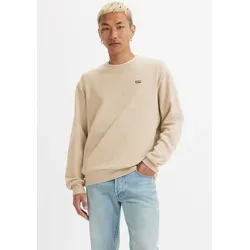 LEVI'S Sweatshirt NEW ORIGINAL CREW für Herren, Gr. XL - Beige Herren-Sweatshirt aus 100% Baumwolle, casual Schnitt, weich auf der Haut und pflegeleicht – ideal für jeden Tag.