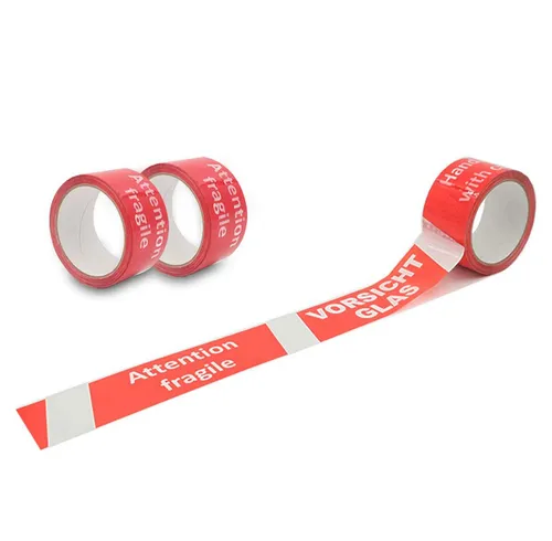 verpacking Vorsicht Glas Paketband 3 Rollen 66m lang leise abrollend Packband