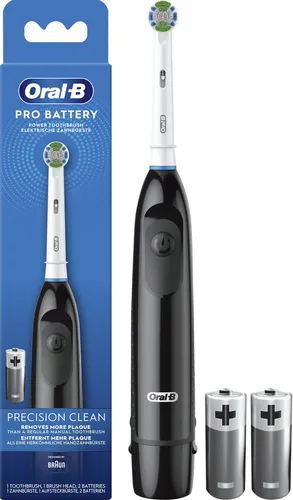 Oral-B Adult schwarz Batteriezahnbürste