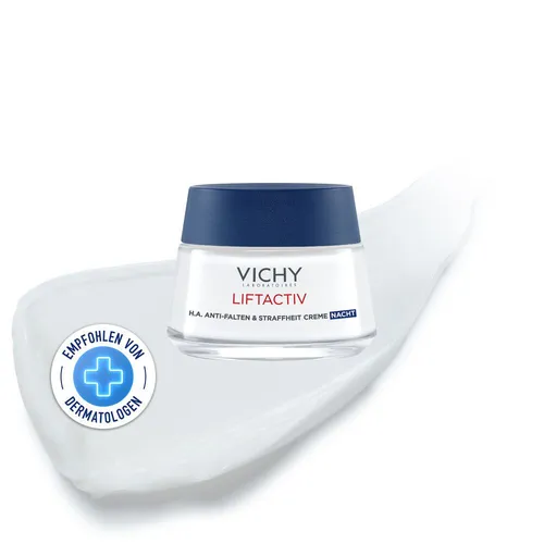 Vichy LIFTACTIV SUPREME Nachtcreme 50 ml - Nachtpflege, für eine straffere und jugendlichere Haut über Nacht