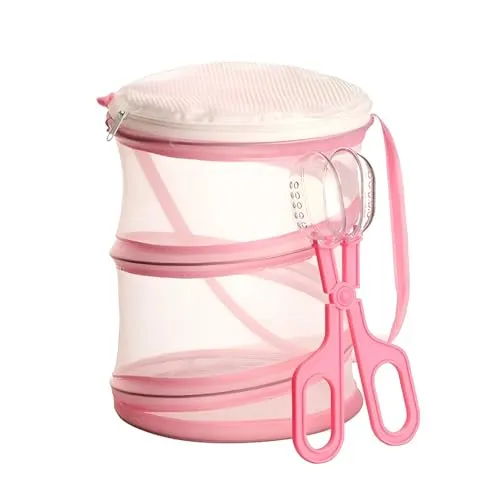 Zwenjuan Insekt Käfig,Butterfly Habitat Cage Butterfly Habitat Käfig Schmetterlingslebensraum Käfig Netz Schmetterling Lebensraum Schmetterlings Habitat Käfig Schmetterlingskäfig (Rosa)