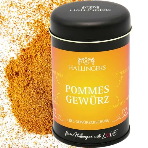 Hallingers Genuss Manufaktur Gewürz-Mischung für Pommes, Chips & Kartoffeln|Made in Bayern