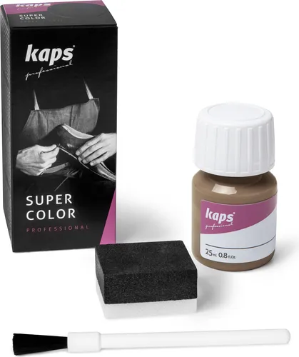Farbe für Natur- und Kunstleder - Kaps Super Color 25 ml - Eiche (177#)