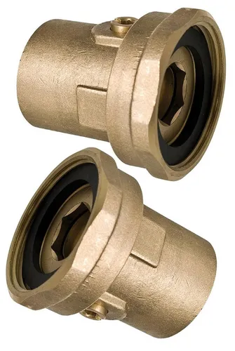 Pumpenverschraubung absperrbar für Umwälzpumpen  1 1/2