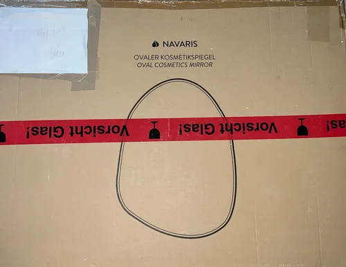 Wandspiegel ohne Rahmen 75x55cm - Eleganter Deko Spiegel ohne Rahmen, ideal für Badezimmer oder Flur, bringt Licht und Raumtiefe in Ihr Zuhause.