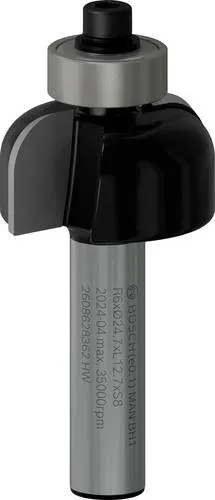 Bosch Accessories 2608628362 Hohlkehlfräser Hartmetall Länge 53mm Produktabmessung, Ø 24.7mm Schaftdurchmesser 8mm