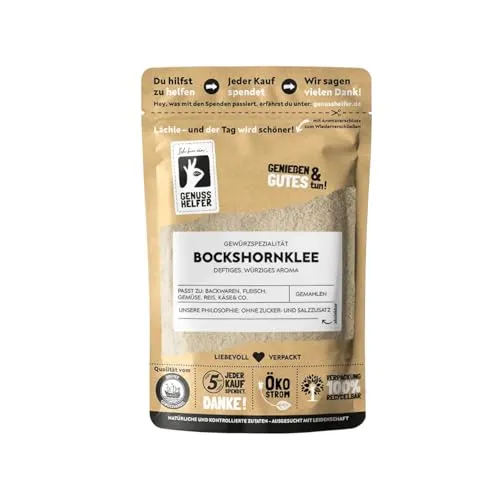 Bremer Gewürzhandel Bockshornklee gemahlen, 10 x 100g - Würziges Gewürz für asiatische und orientalische Küche. Verfeinert Currys und Fleischgerichte mit seinem dezent-bitteren Geschmack. 100% natürliche Rohstoffe, ohne Zusätze – für höchsten Genuss!