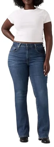 Levi's Damen 725™ High Rise Bootcut Jeans - Blue Wave Dark, 27W / 30L - Jeans Kategorie: Klassische Bootcut-Form mit hoher Taille, die deine Beine verlängert und eine schlanke Silhouette zaubert.